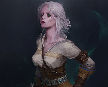 Ciri The Witcher 3 Wild Hunt Artwork, ciri, the-witcher-3, games, ps4-games, xbox-games, pc-games, artist, digital-art, artwork HD wallpaper