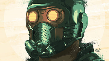 Star Lord Closeup Art, star-lord, closeup, artwork, superheroes, artist, digital-art HD wallpaper