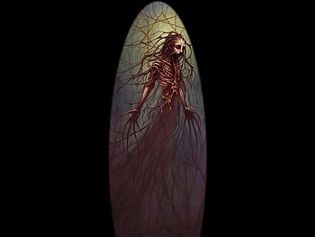 Twigs, wood, fantasy, creature, tree HD wallpaper