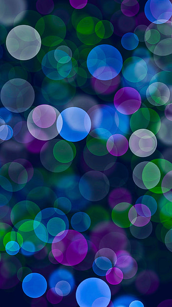 Broken Lights, light, circle, Abstract, colors HD phone wallpaper