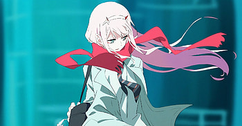 Zero two, office wear, Darling in the franxx, pink hair HD wallpaper