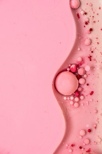 Abstract, Pink, Wavy, Balls HD phone wallpaper
