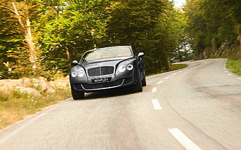 Bentley, Cars, Road, Front View, Continental, Gtc HD wallpaper