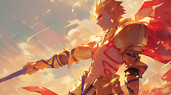 Gilgamesh's Radiance - Fate/Grand Order, Anime, Fate (Series), Fate/Grand Order, Gilgamesh (Fate Series) HD wallpaper