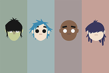 Gorillaz, , quality, Impressive visuals HD wallpaper