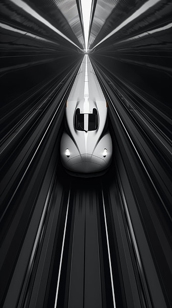 Speeding Bullet Train, train HD phone wallpaper