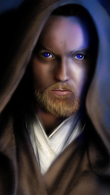 Obi Wan Kenobi, Disney Series, Painting HD phone wallpaper