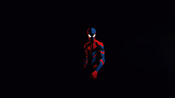 Miles Morales Minimalism, miles-morales, superheroes, artwork, art, ai, digital-art HD wallpaper