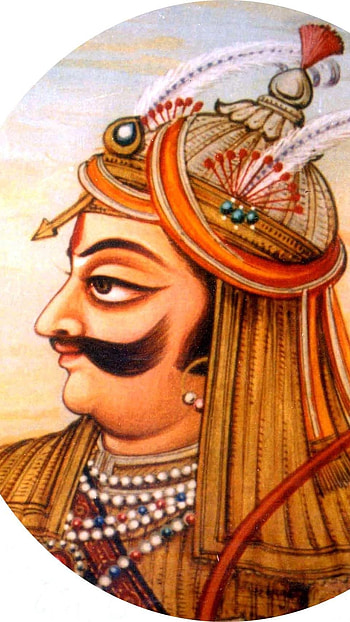 Maharana Pratap, Maharana Pratap Singh, Painting HD phone wallpaper