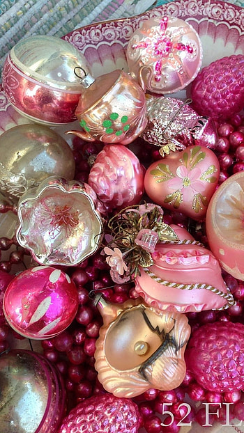 Pink Christmas, Christmas Things HD phone wallpaper