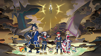 Akari Adaman Cyndaquil Dialga Elio Legendary Pokemon Pokemon Legends Arceus HD wallpaper