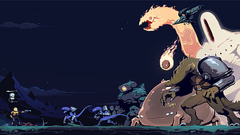 Risk of Rain 2 Epic Monster Battle, video game, Risk of Rain 2, monster HD wallpaper