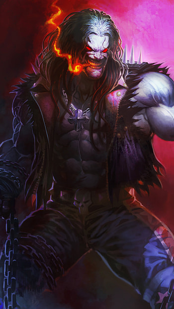 Lobo (DC Comics), Comic book antihero, Interstellar bounty hunter, Cosmic mayhem HD phone wallpaper