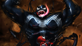 Venom Spiderman, venom, spiderman, artwork, art, artist, digital-art, deviantart HD wallpaper