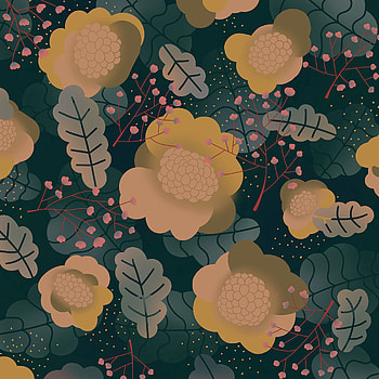 Flowers, Patterns, Pattern, Texture, Textures, Beige HD phone wallpaper