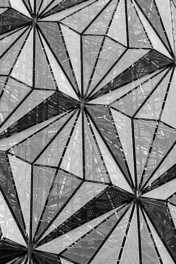 Abstract, Bw, Chb, Face, Fragments, Facets HD phone wallpaper