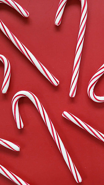 Candy cane background, Festive design, Sweet delight, Holiday spirit HD phone wallpaper