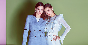 Kendall Jenner, Bella Hadid, ochirly, 2018 HD wallpaper