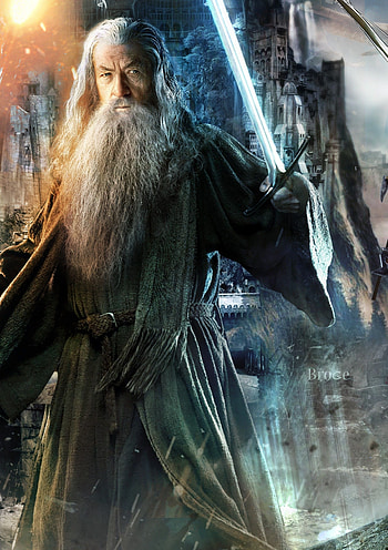 The Lord of the Rings: The Two Towers, Gandalf the White HD phone wallpaper