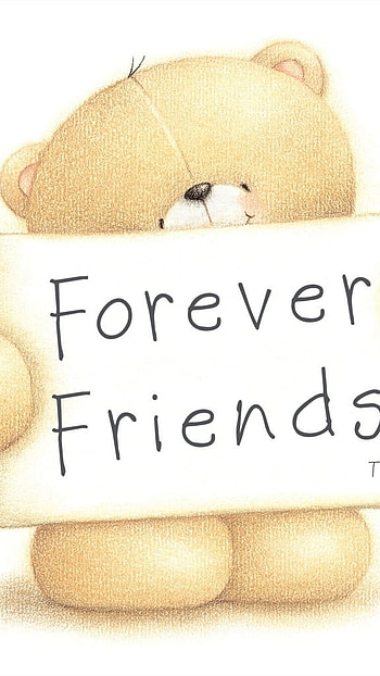Friendship Day, Cute Teddy, Friend HD phone wallpaper