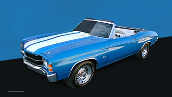 1971 Chevelle SS Convertible, chevelle, 1971 Chevelle SS, chevelle convertible HD wallpaper
