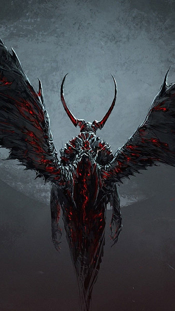 Devil, Black And White HD phone wallpaper