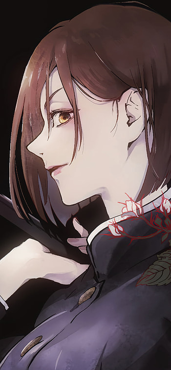 Nobara Kugisaki Brown Hair Anime – Jujutsu Kaisen Vibes, brown hair, Nobara Kugisaki, Anime, Jujutsu Kaisen HD phone wallpaper