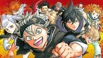 Black Clover , Anime aesthetic, Magical world, Varied cast of characters HD wallpaper