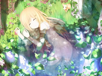 Nice Girl, girl, wall, anime, new HD wallpaper