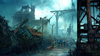 Singularity, Post-apocalypse HD wallpaper