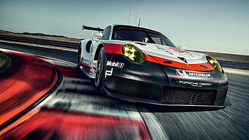 Porsche RSR, Car Race HD wallpaper