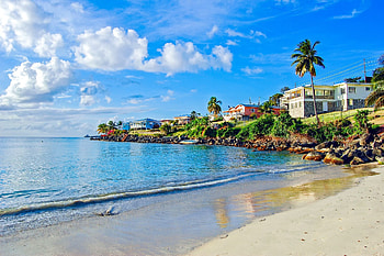 Grand Anse Beach, Grenada, Stunning beach, Sandals resort HD wallpaper