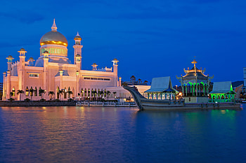 Brunei travels, Sultan Omar Ali Saifuddin Mosque, Religious HQ, Sultan Omar Ali Saifuddin Mosque HD wallpaper