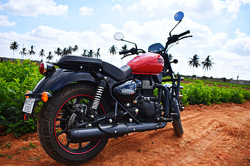 Royal Enfield Meteor, cloud, sky HD wallpaper