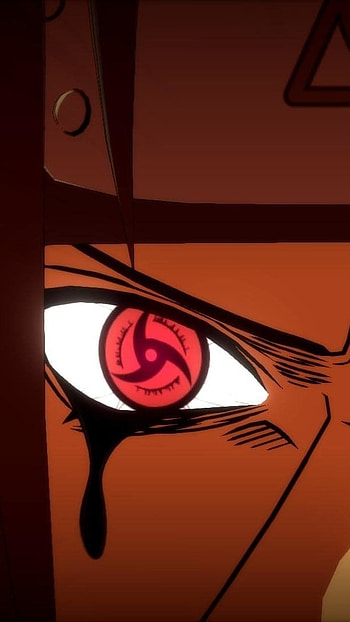 Sharingan Live, Red Eye, anime series HD phone wallpaper