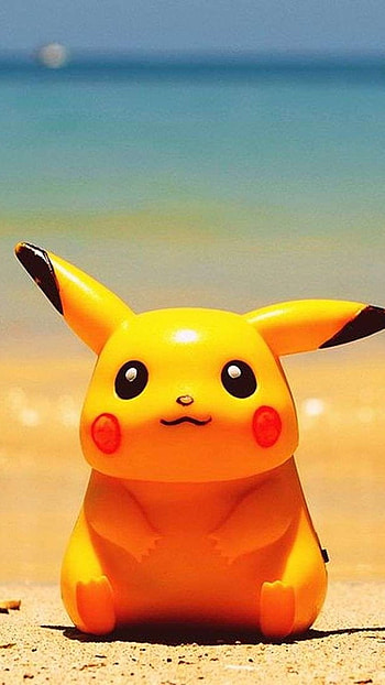 Best Pikachu, Sea, Beach HD phone wallpaper