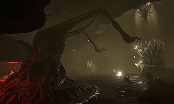 Scorn game, Kickstarter campaign, First-person horror, Unreal Engine 4 HD wallpaper