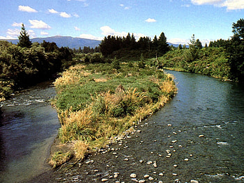 New Zealand Landscape, landscape, river, zealand, new HD wallpaper