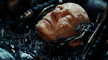 Powerful No More, god emperor, Sci Fi, man, cyborg HD wallpaper