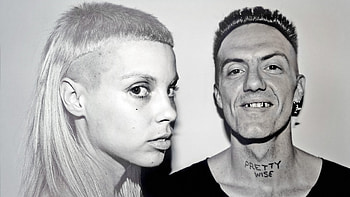 Die Antwoord music fanart, Artistic , Energetic performances, Colorful backgrounds HD wallpaper