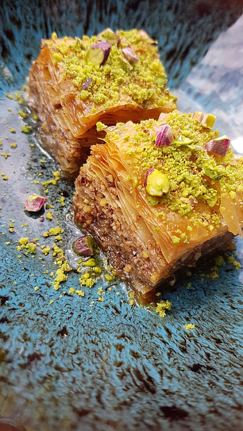 Greek sweetness, Irresistible treat, Authentic flavors, Sweet indulgence HD phone wallpaper