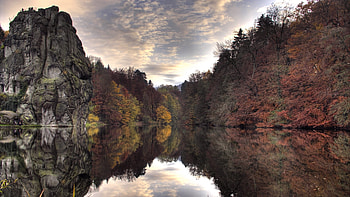 Landscape, Rivers, Trees HD wallpaper