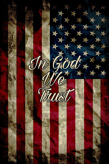 In God We Trust, country, flag, America HD phone wallpaper