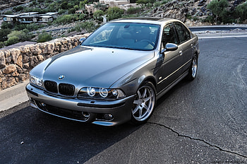 Bmw, Cars, Side View, Silver, M5, Silvery, E39 HD wallpaper