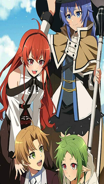 Mushoku tensei, magia, manga HD phone wallpaper