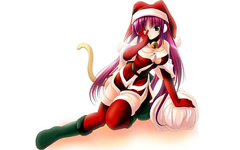 Hot Anime Christmas ... HD wallpaper