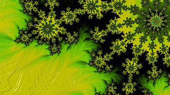 Trippy Psychedelic Fractal, trippy, psychedelic, trance, green, black, Abstract, fractal, abstract green, abstract black HD wallpaper