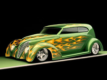 Classic car ??, Radiator, Lights, Tyres, Wheels HD wallpaper