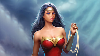 Wonder Woman Comic Art , wonder-woman, superheroes, artist, artwork, digital-art, artstation HD wallpaper