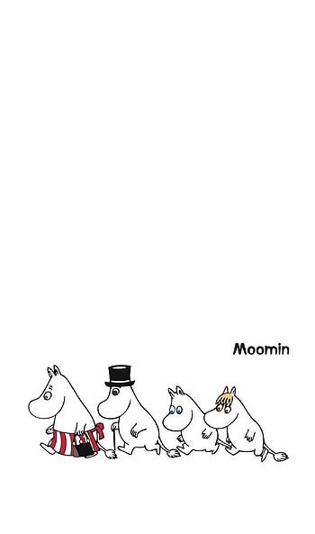 Moomin , shared by Sarah Tremblay, Charming Moomin scenes, Playful characters HD phone wallpaper